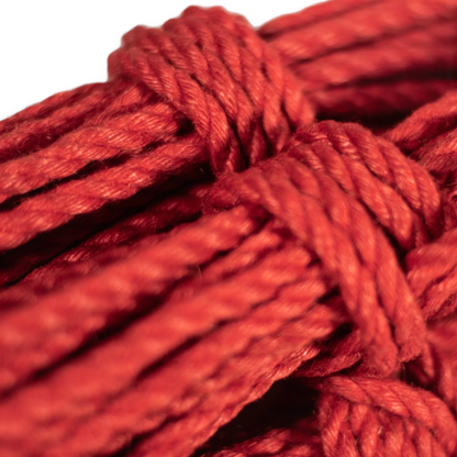 Jute Ropes Vibrant Red