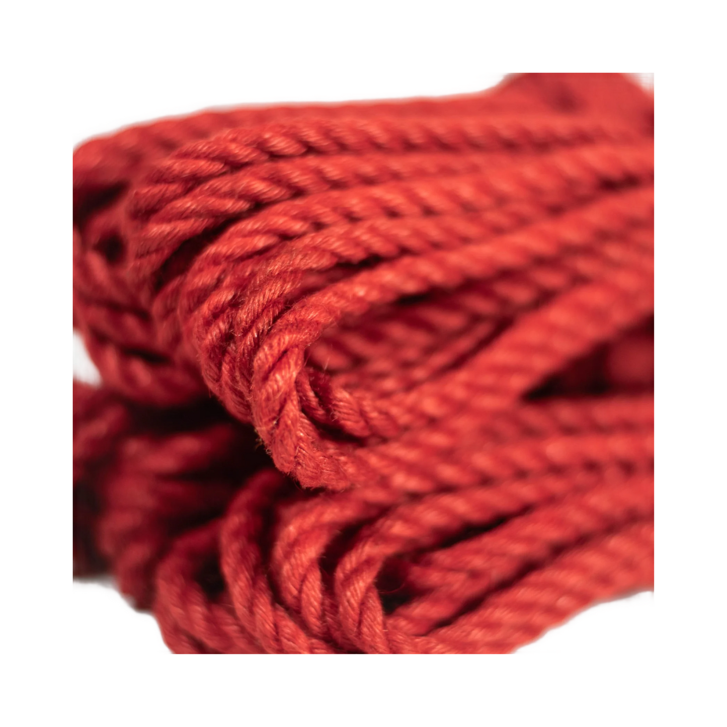 Jute Ropes Vibrant Red