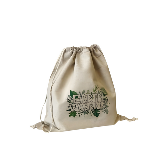 Jute Sports Bag print