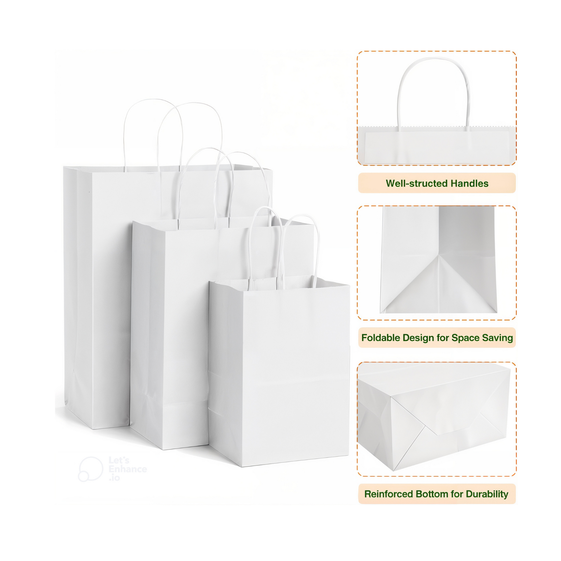 White Paper Bag